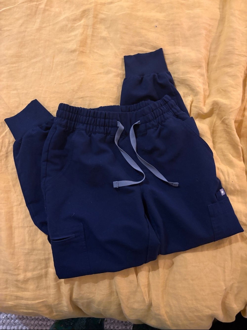 Figs Uman Relaxed Navy Jogger